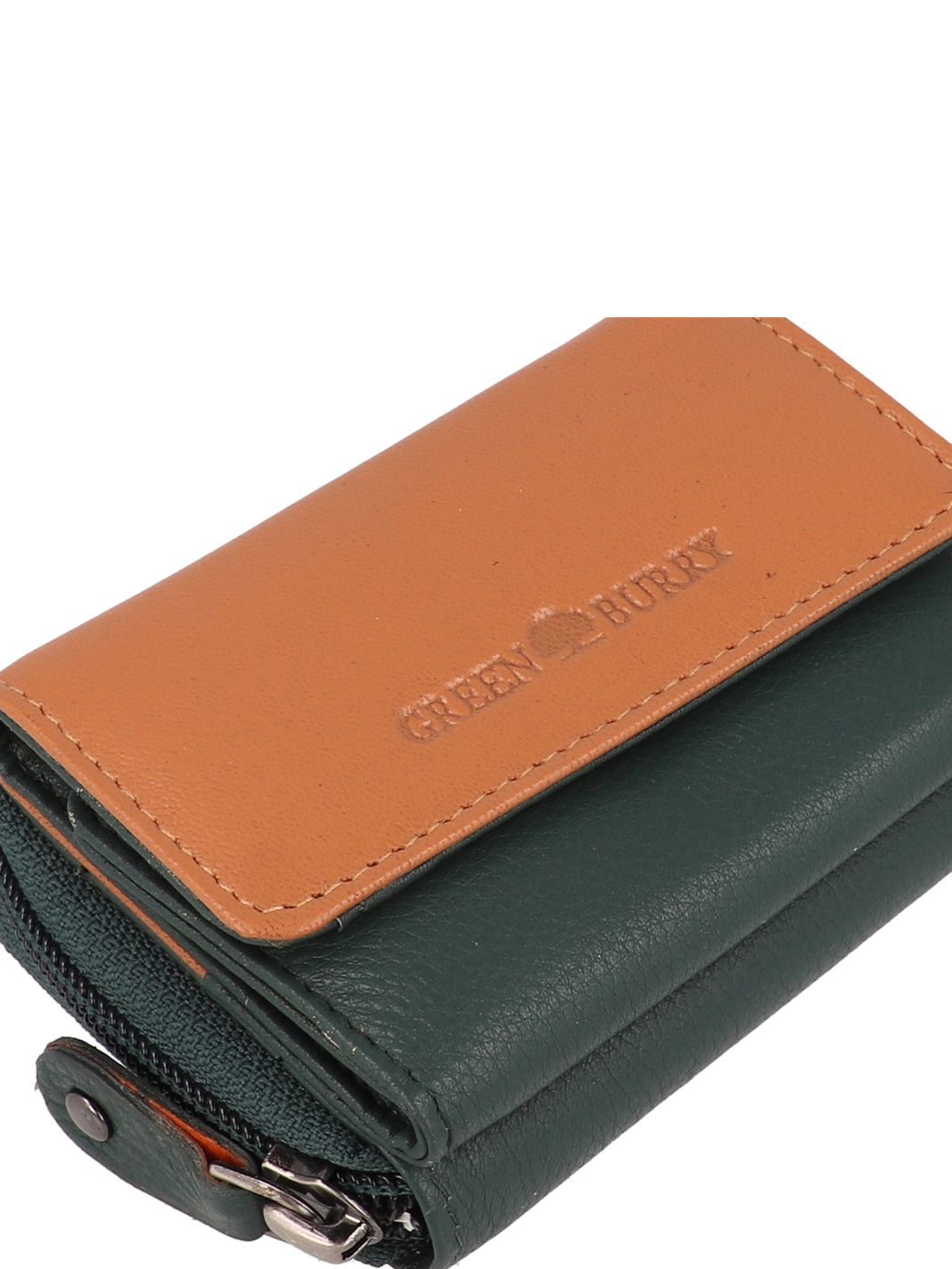 Greenburry Nappa Plånbok RFID-skydd Läder 11 cm