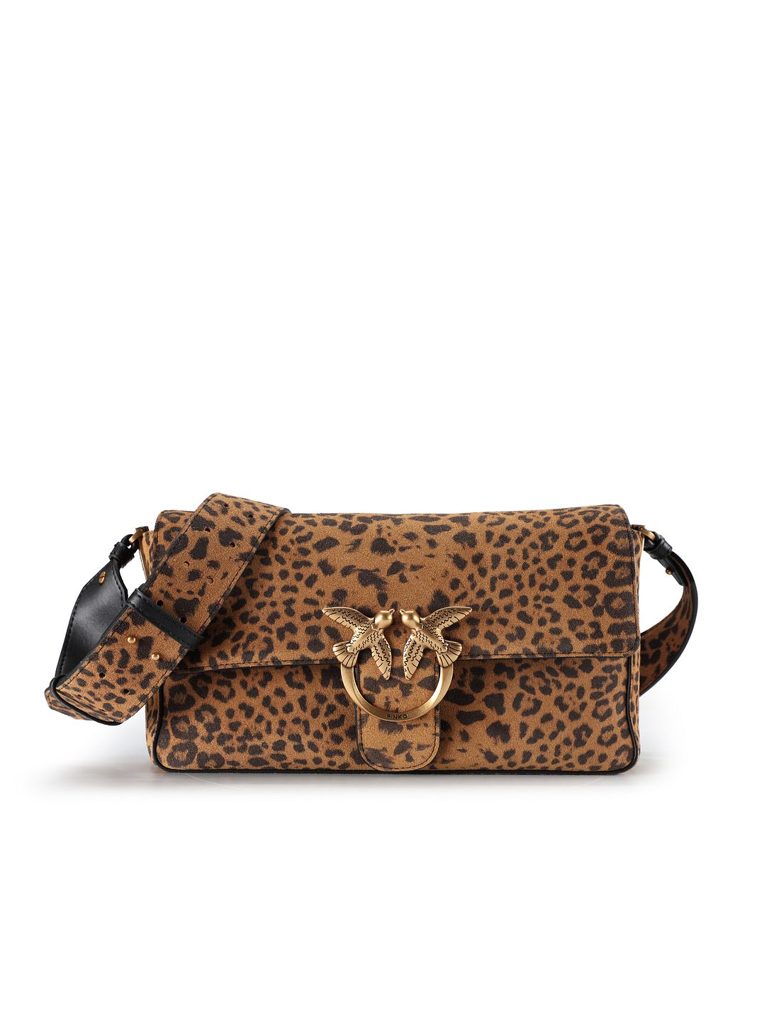PINKO Slouchy Borsa a tracolla Vera Pelle 27 cm PINKO Slouchy Borsa a tracolla Vera Pelle 27 cm