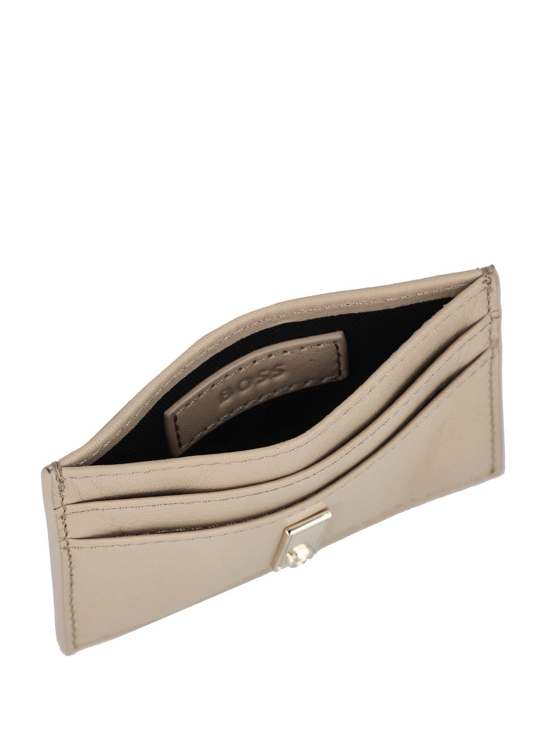 Boss Ariell Custodia per carta di credito Vera Pelle 9.5 cm Scatola regalo