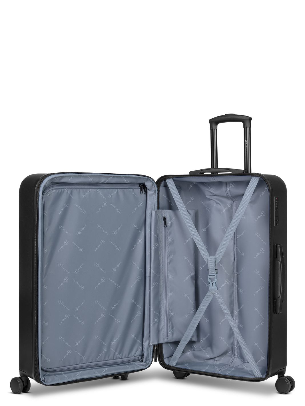 bugatti Valencia 2.0 4 ruedas Trolley L 75 cm Con asa expansible