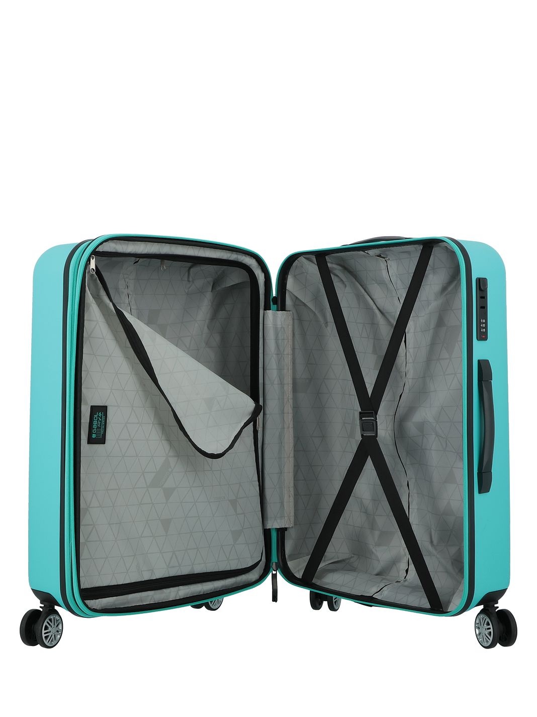 Gabol Future Plus 4 ruedas Trolley 66 cm Con asa expansible Gabol Future Plus 4 ruedas Trolley 66 cm Con asa expansible