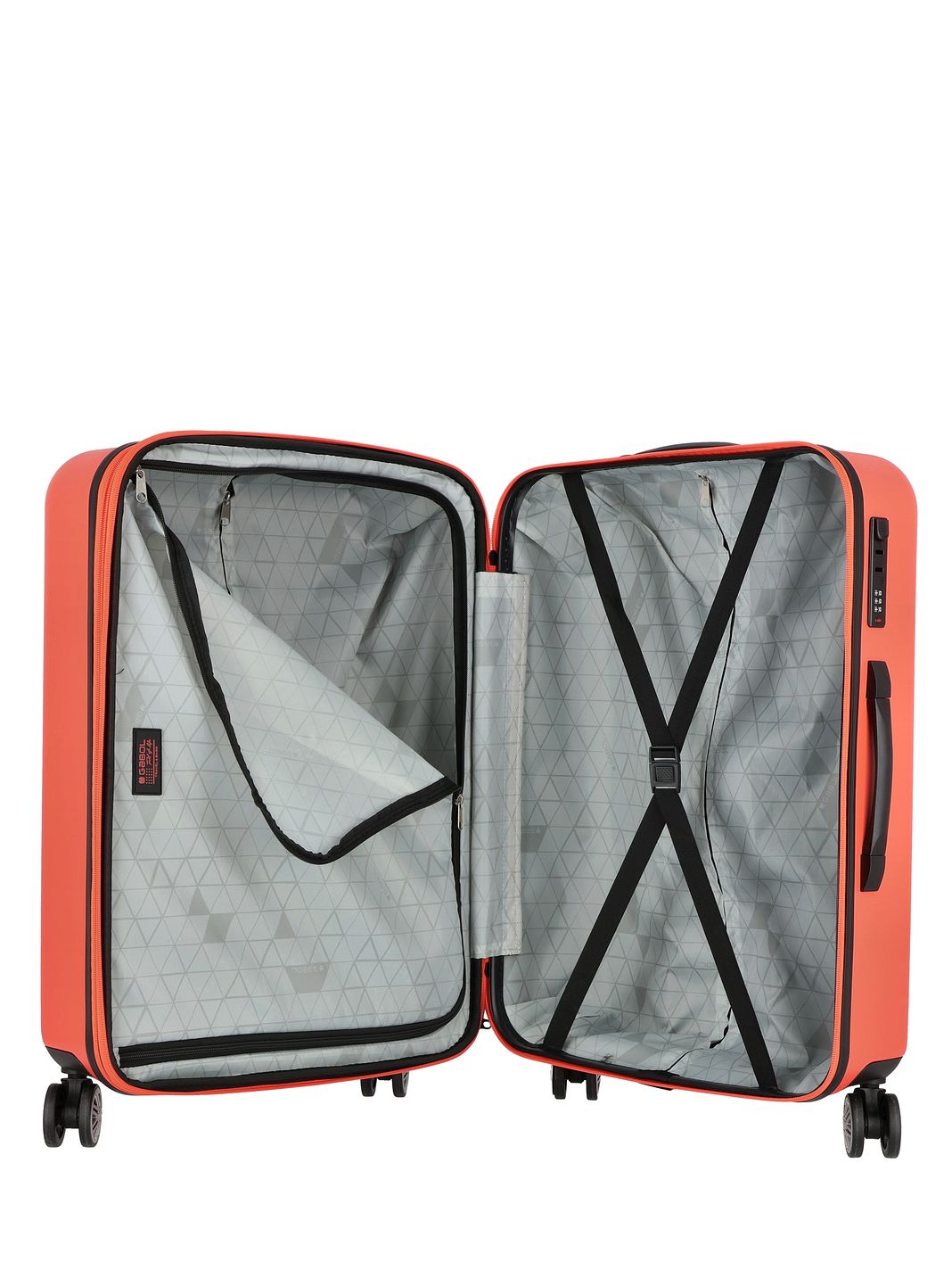 Gabol Future Plus 4 ruedas Trolley 66 cm Con asa expansible Gabol Future Plus 4 ruedas Trolley 66 cm Con asa expansible
