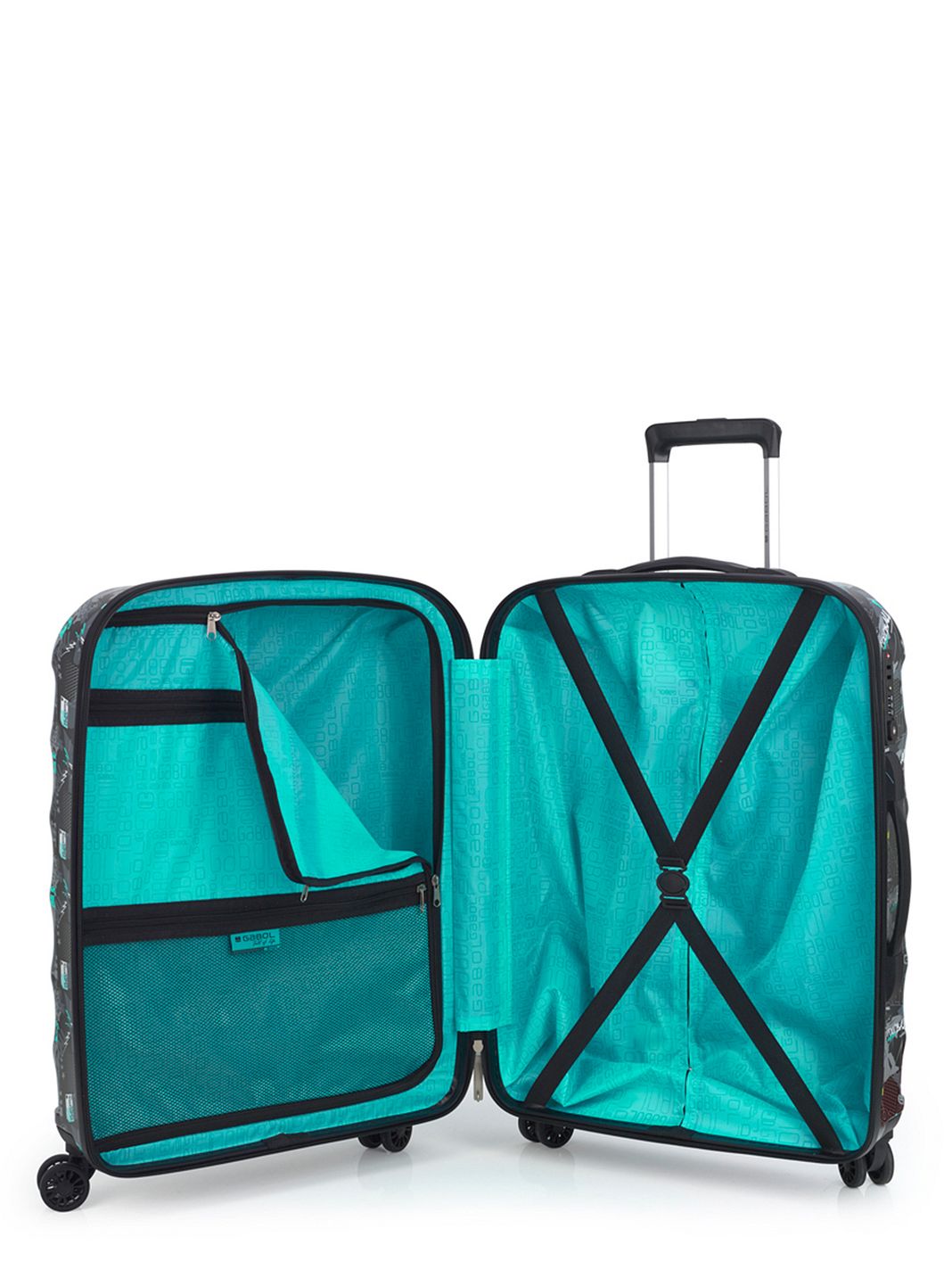 Gabol Score 4 ruote Carrello M 66 cm