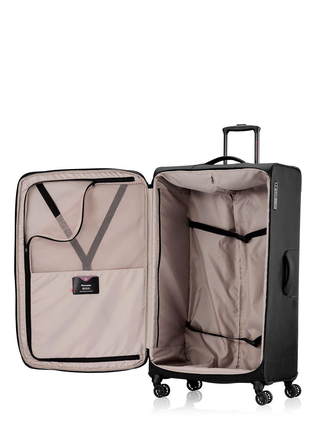 Pack Easy GoUp 4 ruote Carrello L 76 cm espandibile Pack Easy GoUp 4 ruote Carrello L 76 cm espandibile