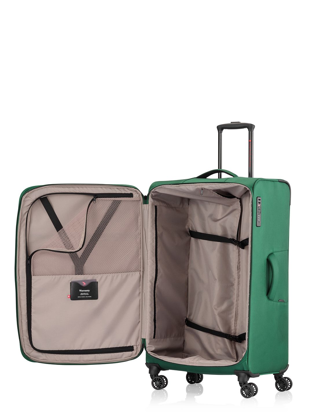 Pack Easy GoUp 4-hjulet Kuffert L 76 cm med ekspansion Pack Easy GoUp 4-hjulet Kuffert L 76 cm med ekspansion