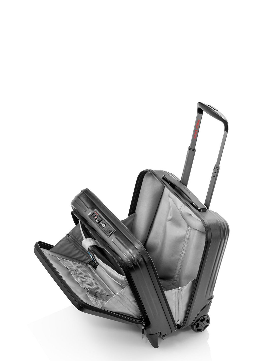 Pack Easy Genius 2-pyöräinen Lentäjän matkalaukku 42 cm Kannettavan tietokoneen taskun syvyys Pack Easy Genius 2-pyöräinen Lentäjän matkalaukku 42 cm Kannettavan tietokoneen taskun syvyys