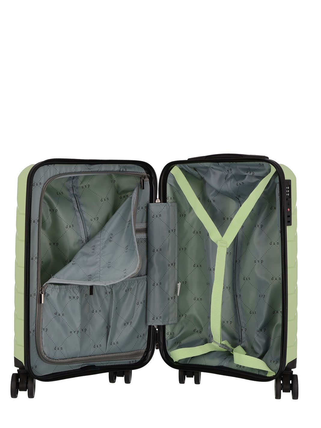 d & n Travel Line 4100 4 ruedas Maleta de cabina S 53 cm