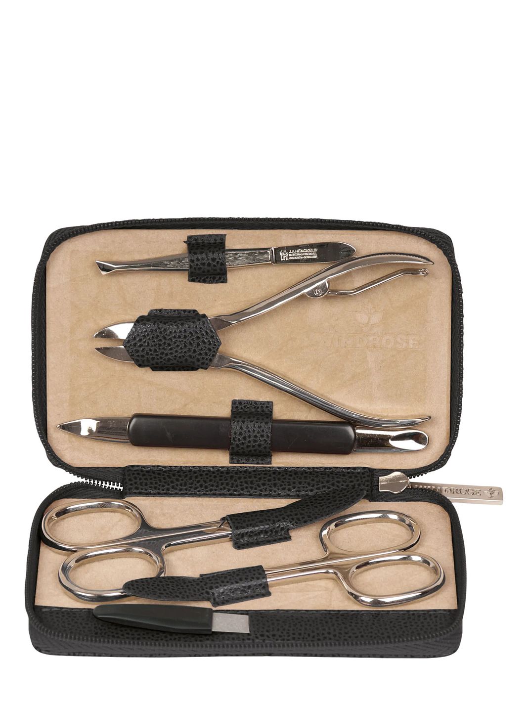 Windrose Beluga Scatola per gioielli Vera Pelle 13 cm Windrose Beluga Scatola per gioielli Vera Pelle 13 cm