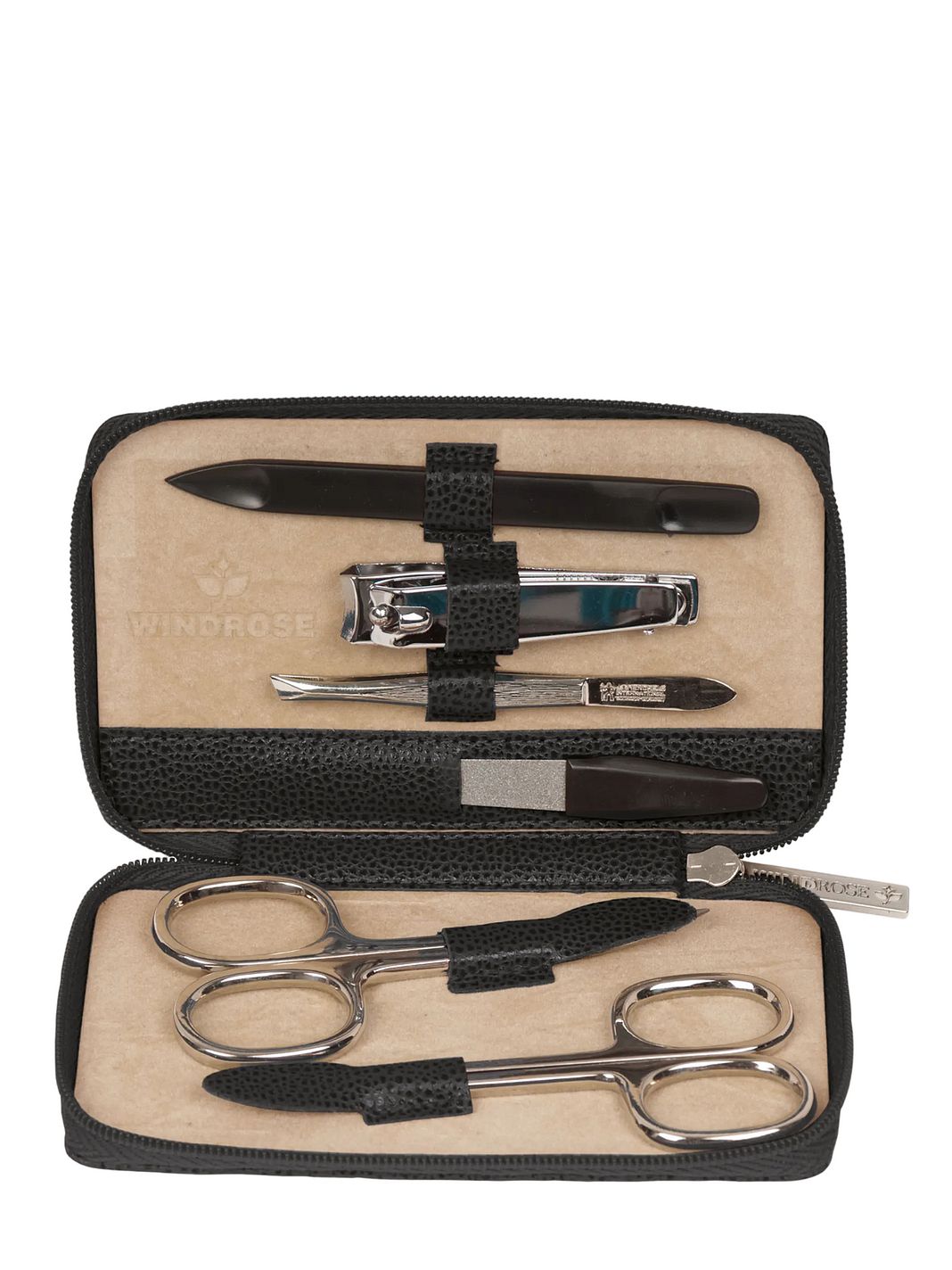 Windrose Beluga Scatola per gioielli Vera Pelle 13 cm Windrose Beluga Scatola per gioielli Vera Pelle 13 cm
