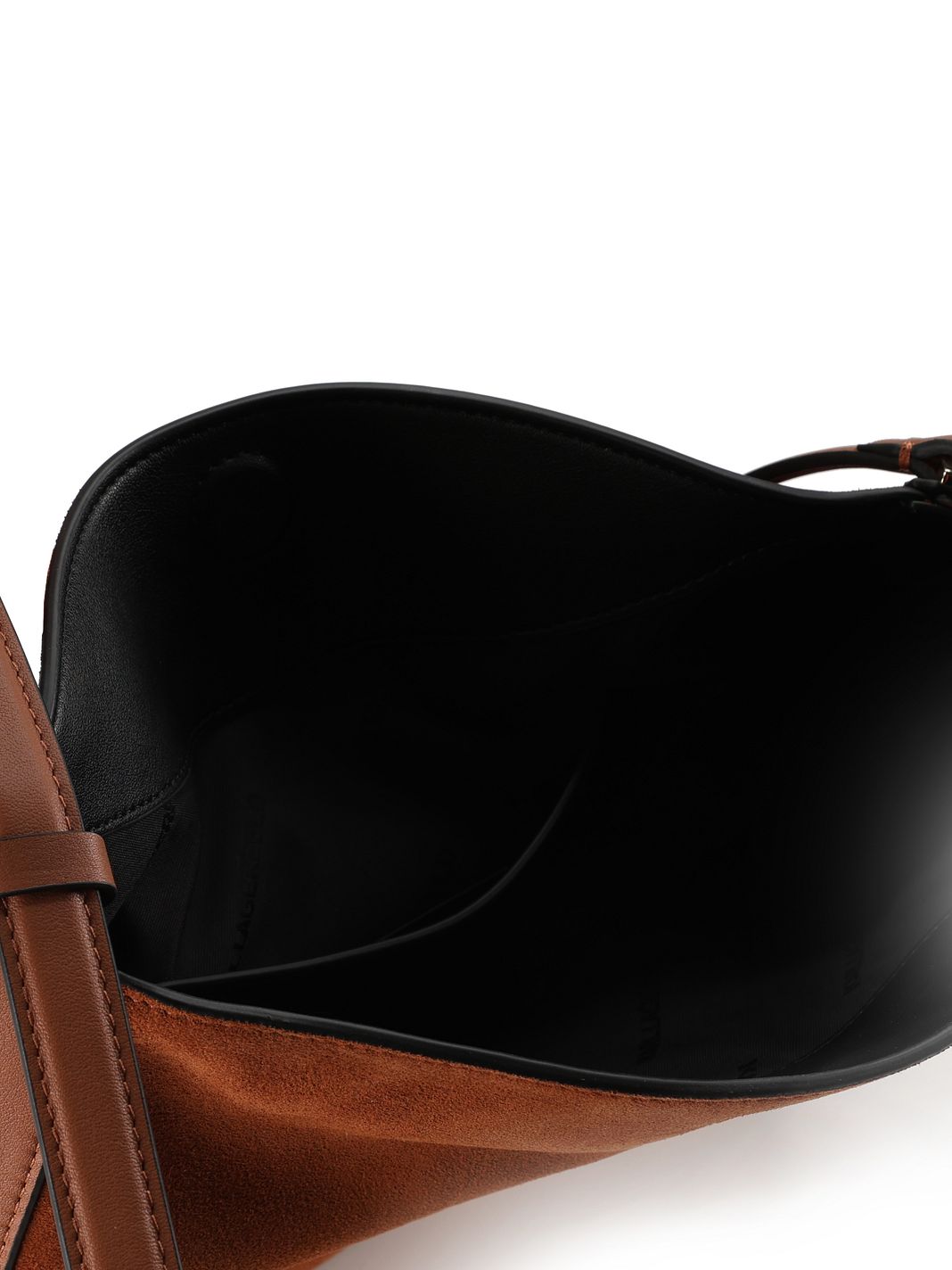 Karl Lagerfeld Signature Borsa a spalla Vera Pelle 27 cm