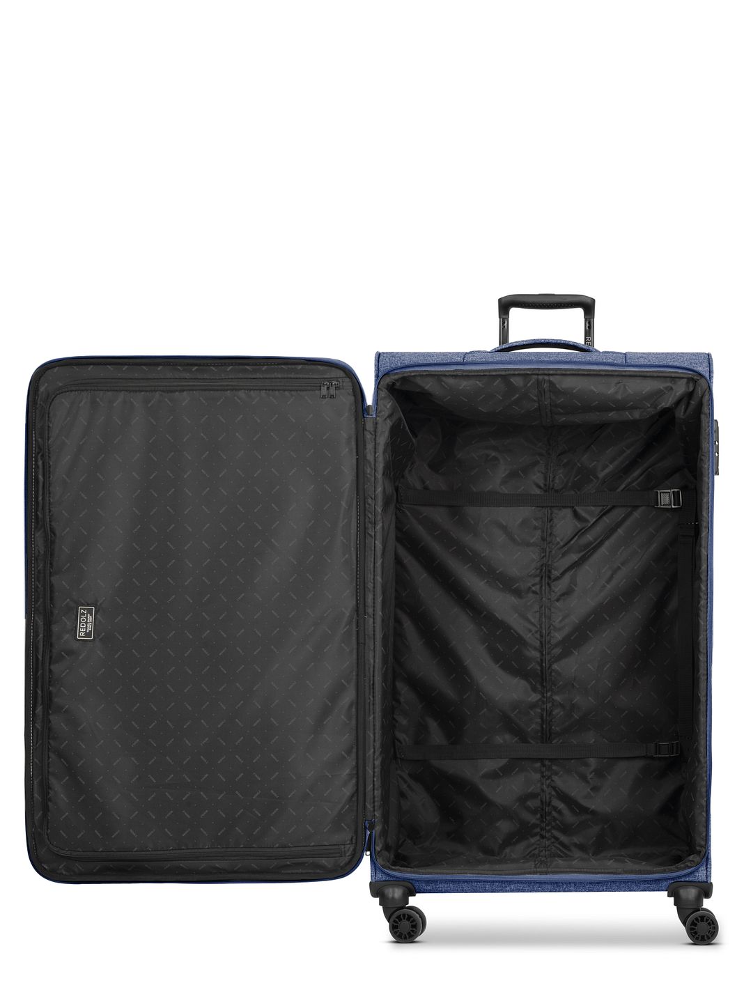 Redolz Essentials 12 Carrello a 4 ruote XL 90 cm, molto grande, misura speciale