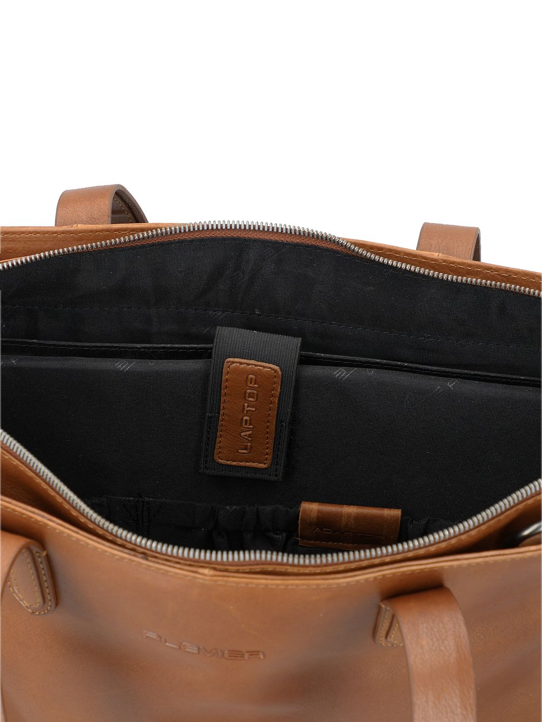 Plevier Power Borsa shopper Vera Pelle 41 cm Vano porta PC Plevier Power Borsa shopper Vera Pelle 41 cm Vano porta PC