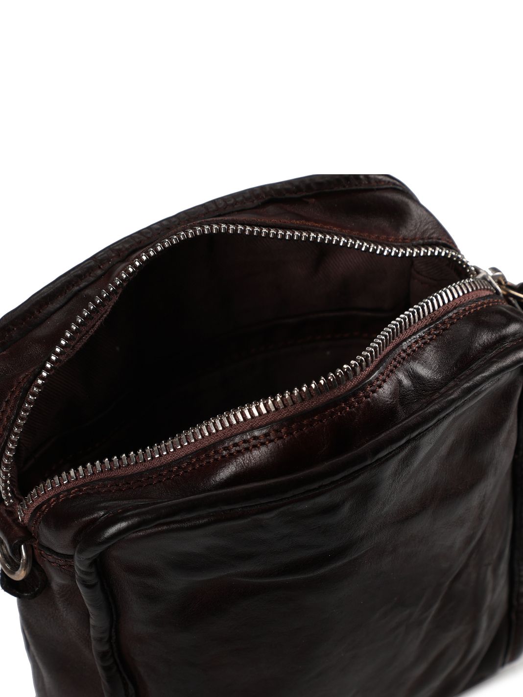 Campomaggi Cipresso Mini Borsa Borsa a tracolla Vera Pelle 17 cm