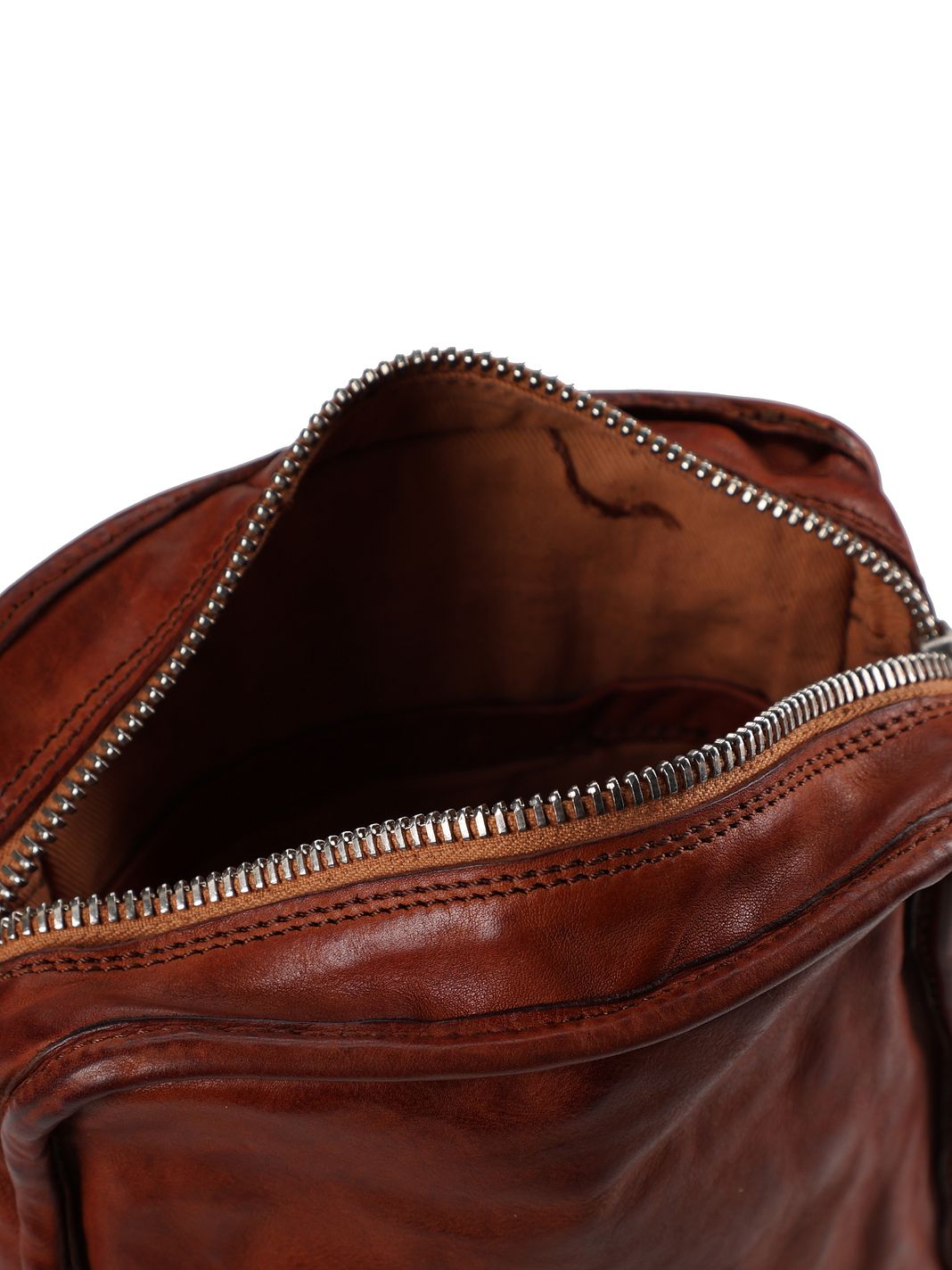 Campomaggi Cipresso Mini Borsa Borsa a tracolla Vera Pelle 17 cm
