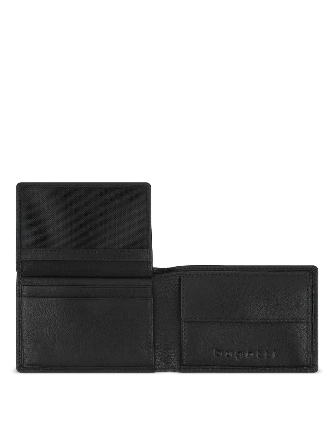 bugatti Black Magic Portafoglio Vera Pelle 10 cm bugatti Black Magic Portafoglio Vera Pelle 10 cm