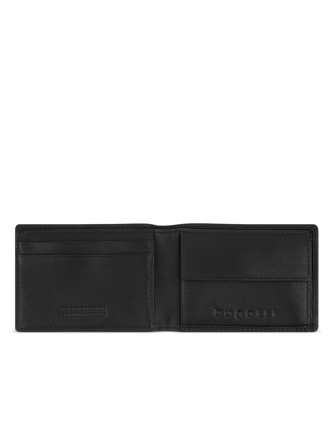 bugatti Black Magic Portafoglio Vera Pelle 10 cm bugatti Black Magic Portafoglio Vera Pelle 10 cm
