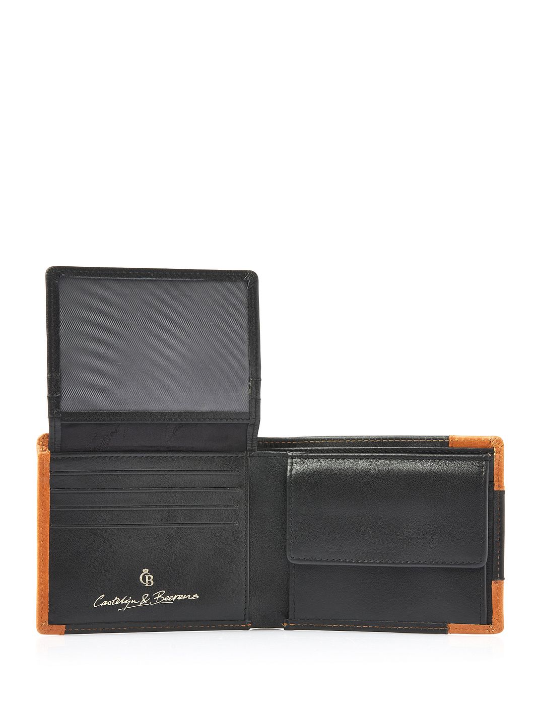 Castelijn & Beerens Executive Portafoglio Protezione RFID Vera Pelle 11 cm Castelijn & Beerens Executive Portafoglio Protezione RFID Vera Pelle 11 cm