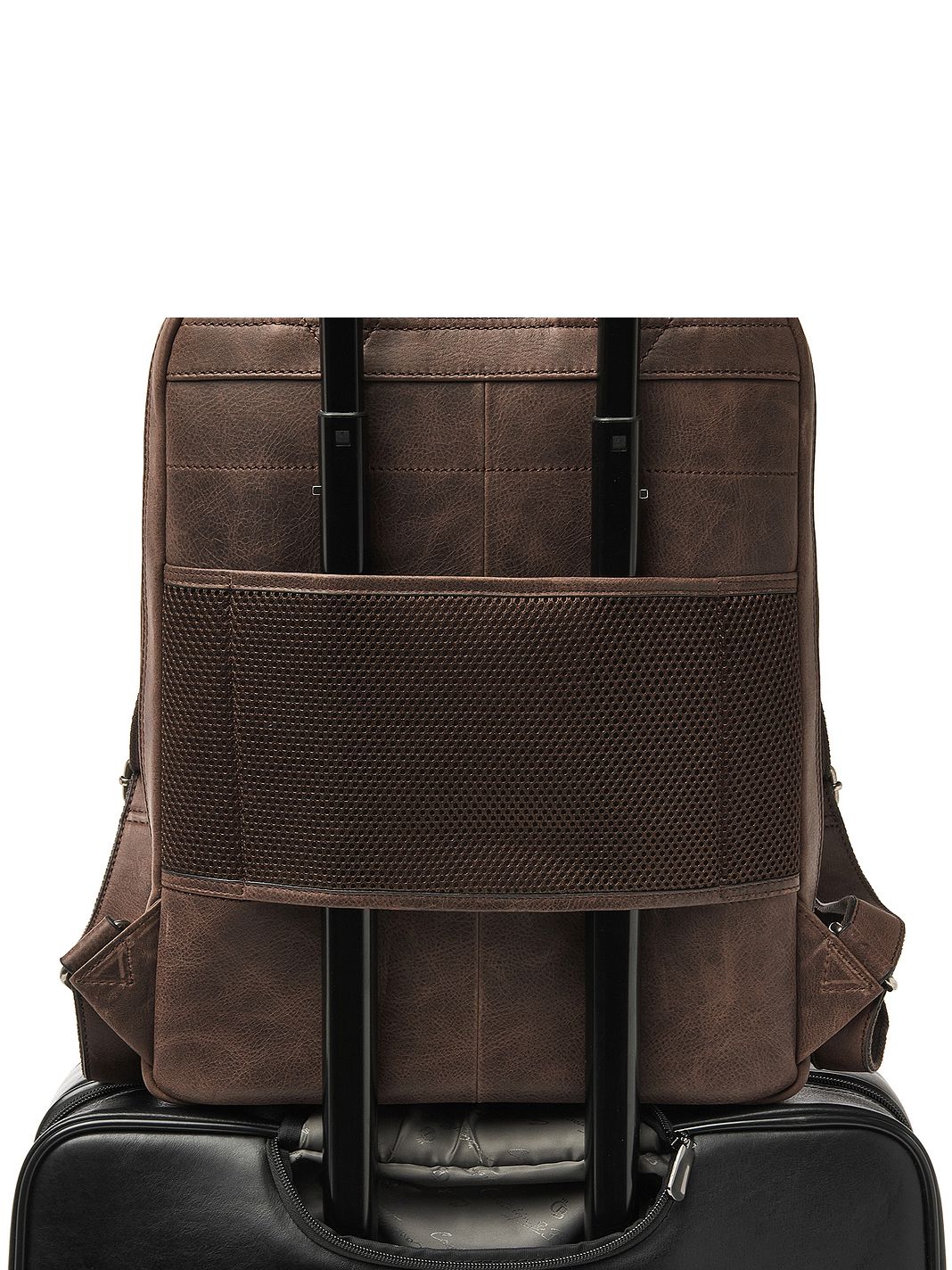 Castelijn & Beerens Carisma Zaino da giorno Protezione RFID Vera Pelle 40 cm Vano porta PC