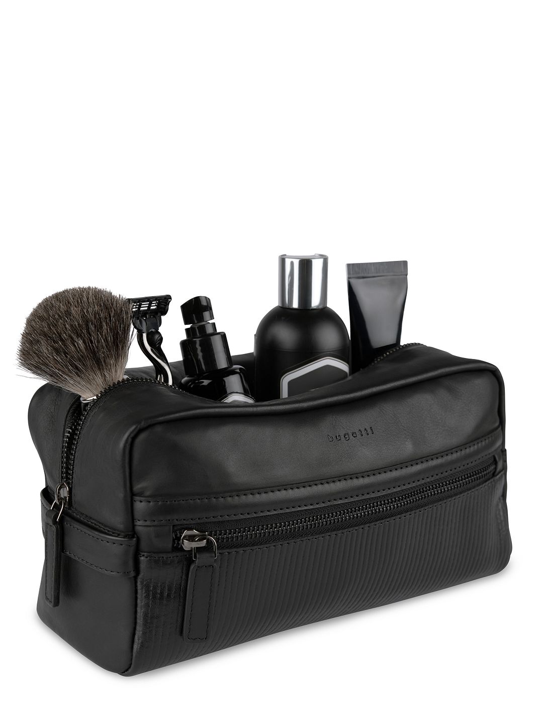 bugatti Joel Borsa da toilette Vera Pelle 27 cm