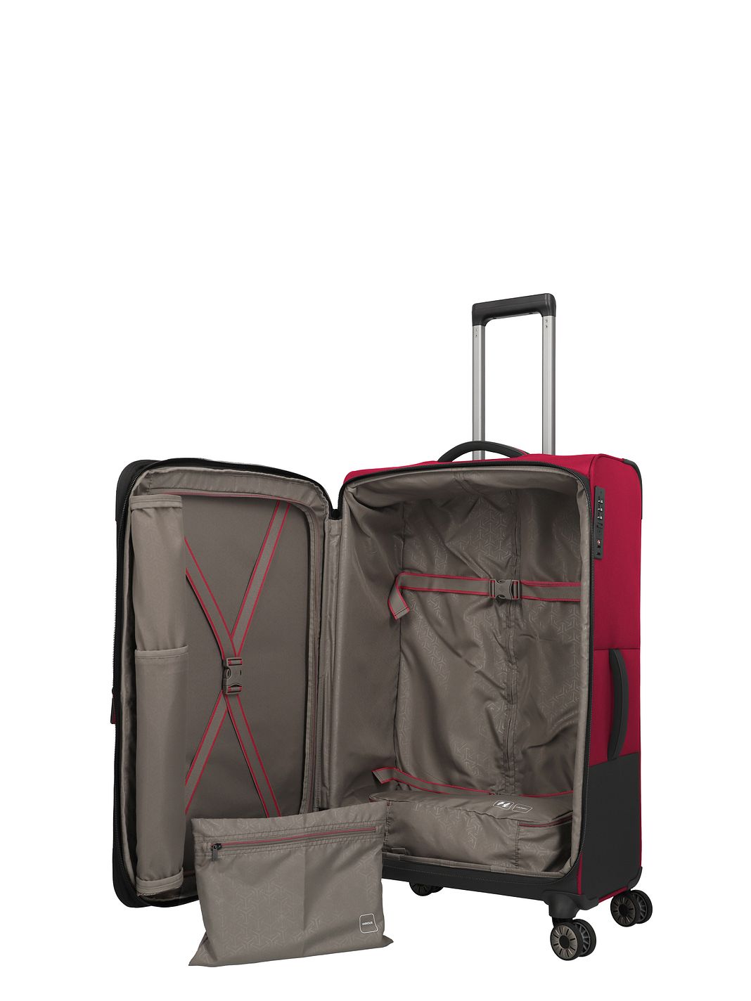 Travelite Crosslite 5.0 4-hjulet Kuffert L 77 cm med ekspansion