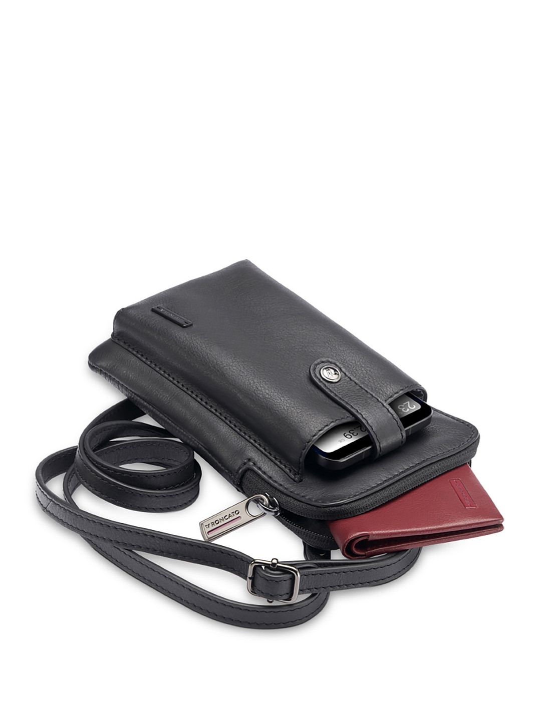 Roncato Detroit Custodia per cellulare Vera Pelle 11.5 cm Roncato Detroit Custodia per cellulare Vera Pelle 11.5 cm