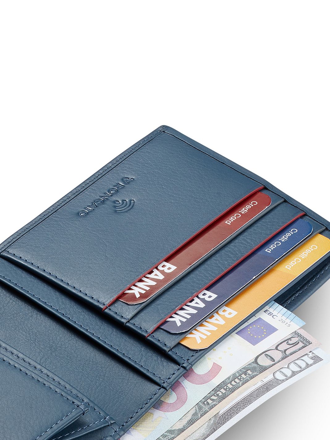 Roncato Detroit Portafoglio Protezione RFID Vera Pelle 12 cm Roncato Detroit Portafoglio Protezione RFID Vera Pelle 12 cm