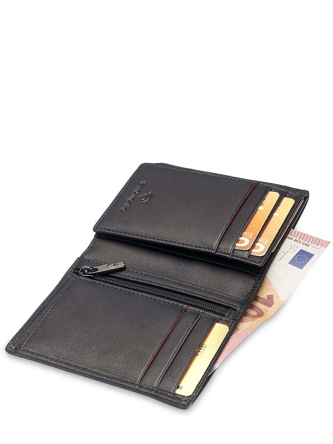 Roncato Detroit Portafoglio Protezione RFID Vera Pelle 9 cm Roncato Detroit Portafoglio Protezione RFID Vera Pelle 9 cm