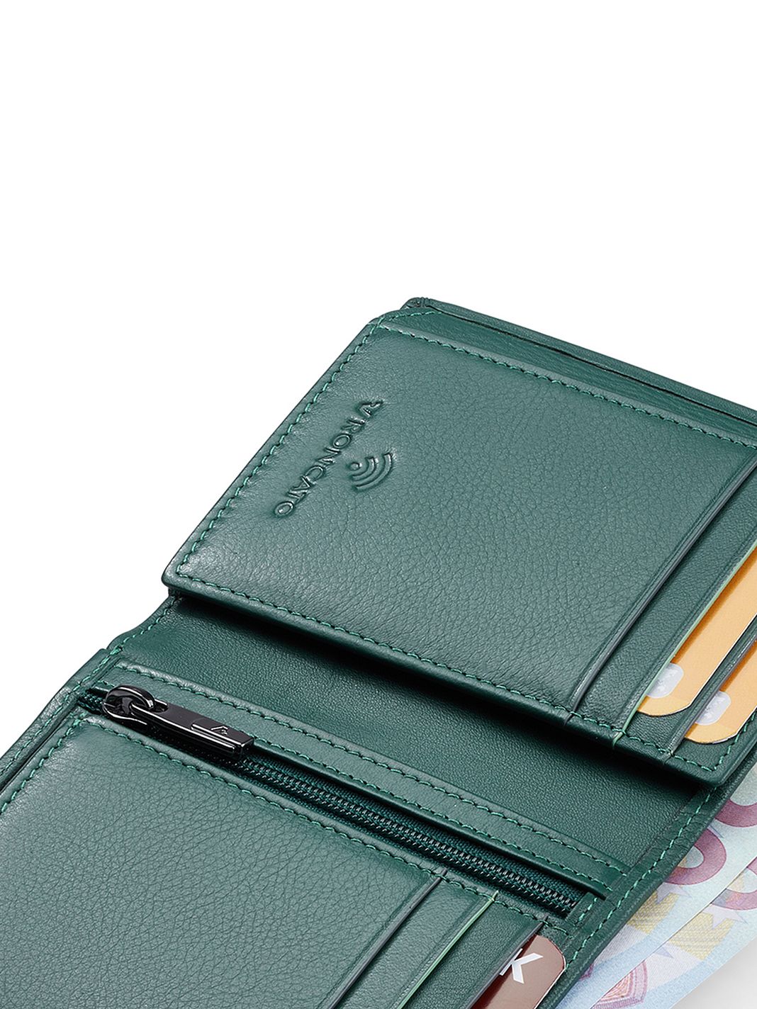 Roncato Detroit Cartera Bloqueo RFID Piel natural 9 cm Roncato Detroit Cartera Bloqueo RFID Piel natural 9 cm