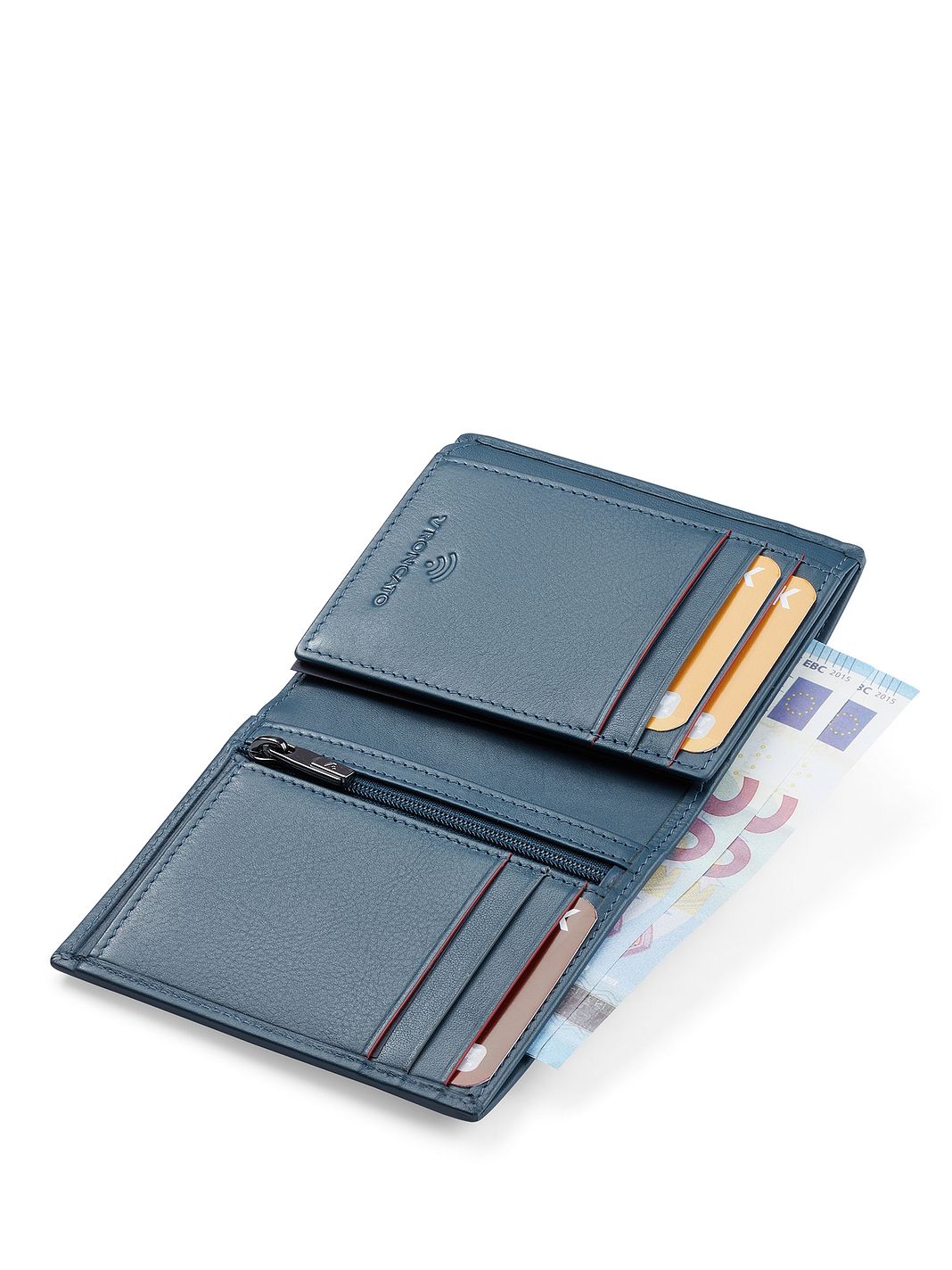 Roncato Detroit Portafoglio Protezione RFID Vera Pelle 9 cm Roncato Detroit Portafoglio Protezione RFID Vera Pelle 9 cm