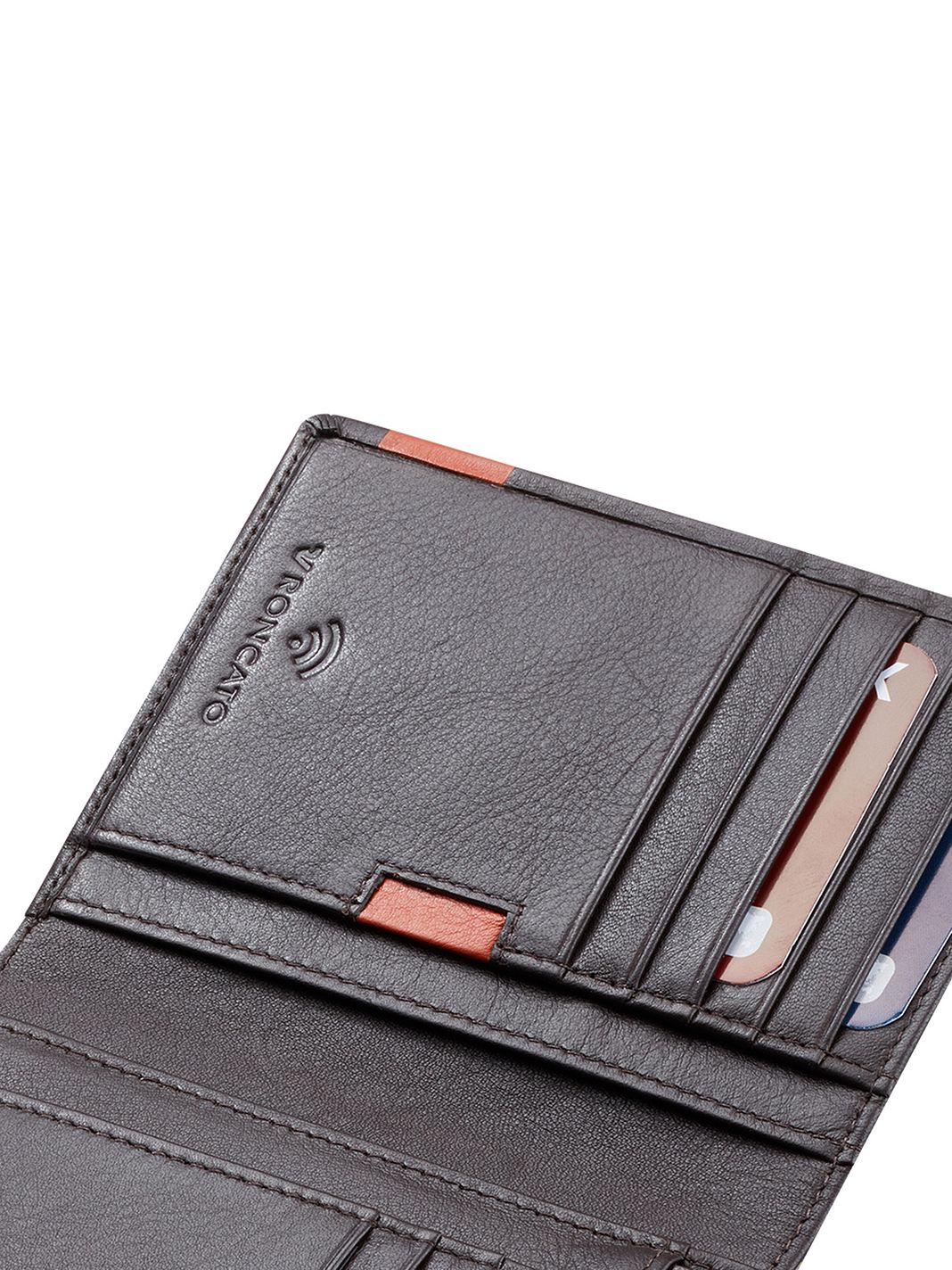 Roncato Monaco Portafoglio Protezione RFID Vera Pelle 12.5 cm
