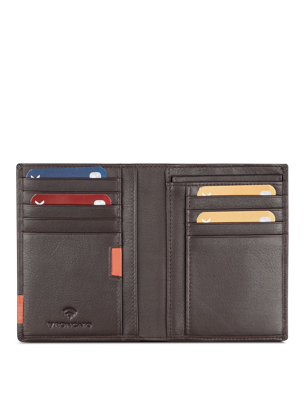 Roncato Monaco Portafoglio Protezione RFID Vera Pelle 12.5 cm
