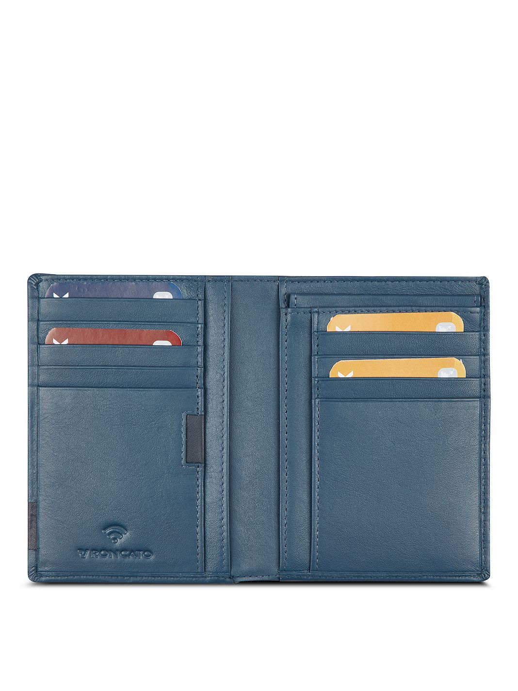 Roncato Monaco Portafoglio Protezione RFID Vera Pelle 12.5 cm
