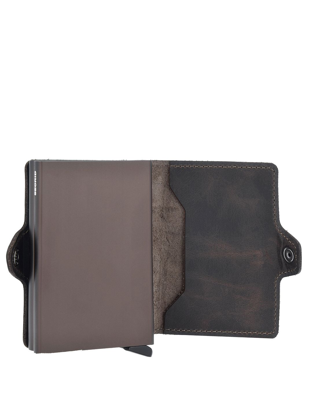 Secrid Twinwallet Custodia per carta di credito Protezione RFID Vera Pelle 6.5 cm