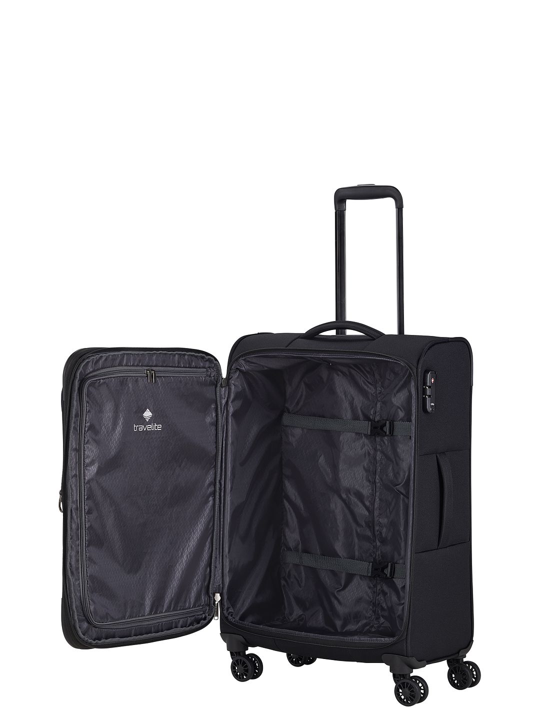 Travelite Chios 4 ruote Set di valigie 3 pezzi espandibile