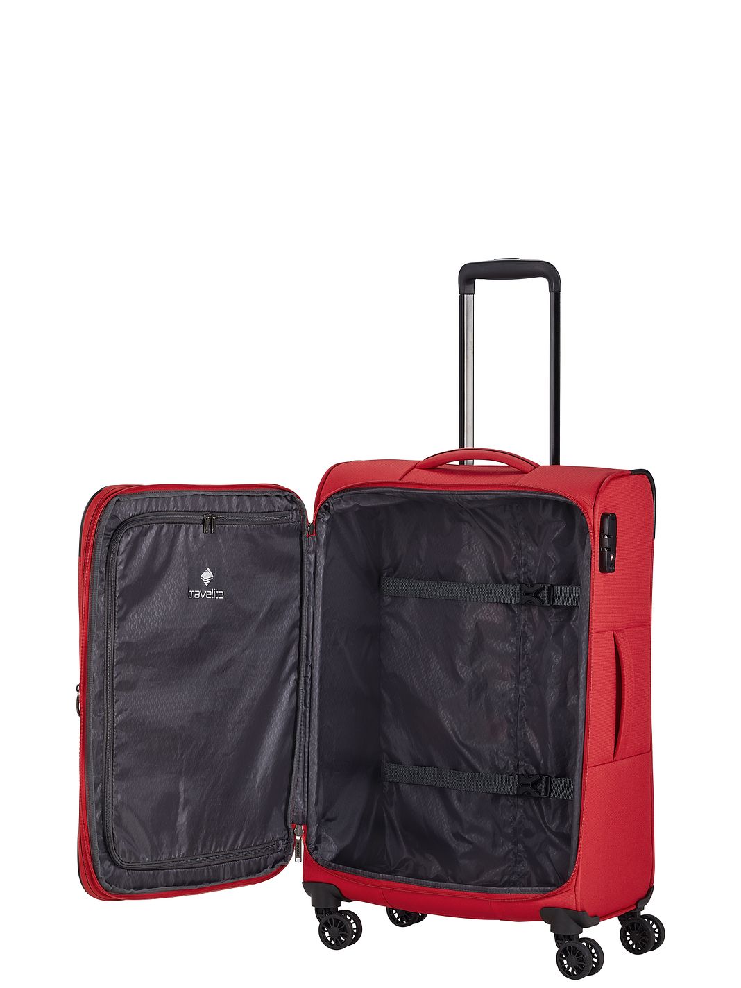Travelite Chios 4 ruote Set di valigie 3 pezzi espandibile