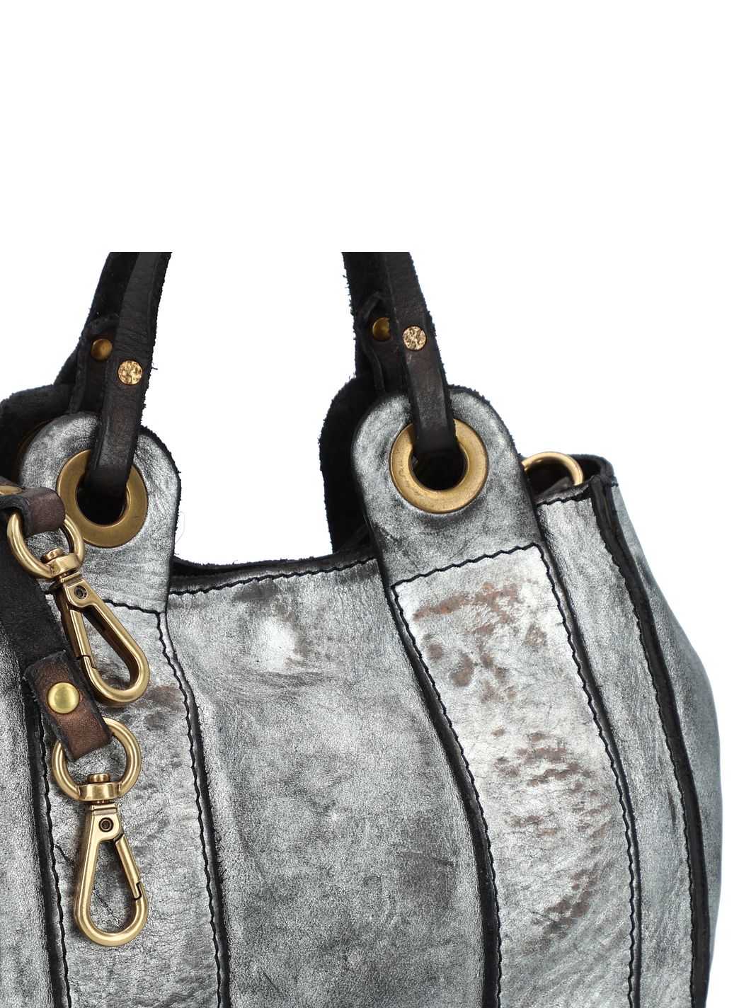 Campomaggi Hasni Mini borsa a mano Vera Pelle 17 cm
