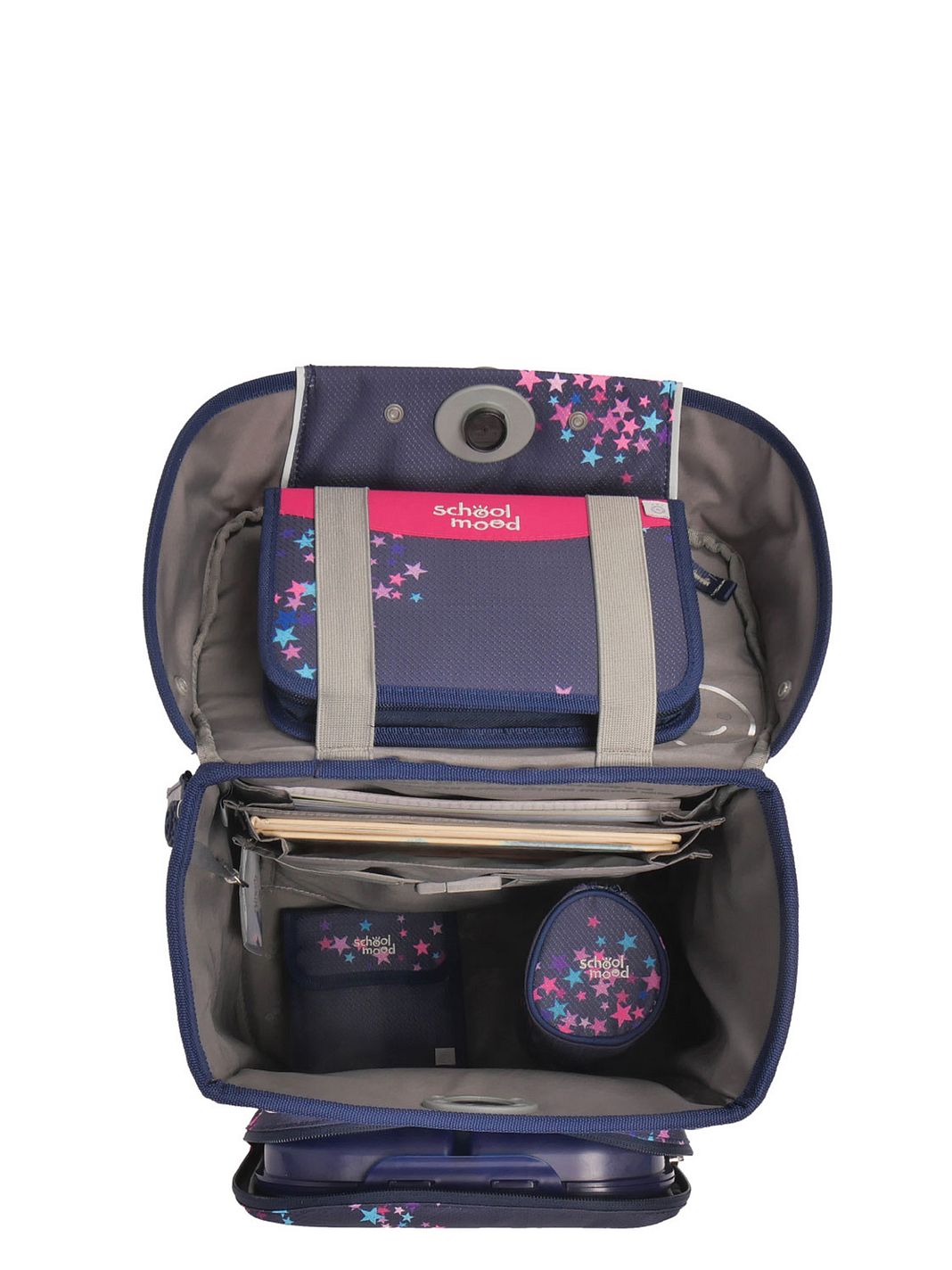 School-Mood Champion Maxx Pro Mila Set di borse per la scuola 7 pezzi School-Mood Champion Maxx Pro Mila Set di borse per la scuola 7 pezzi