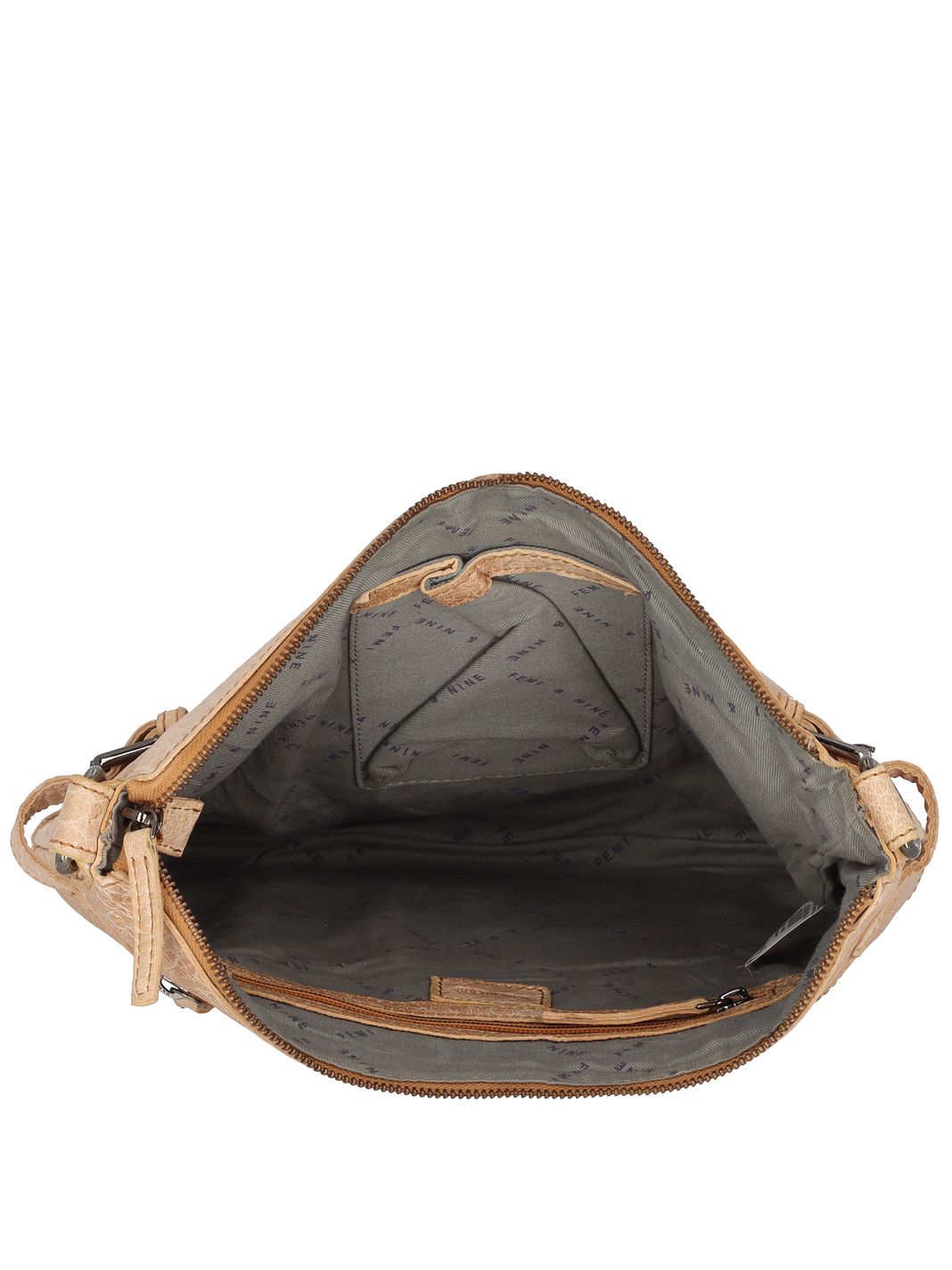 Greenland Nature Femi & Nine Borsa a tracolla Vera Pelle 33 cm
