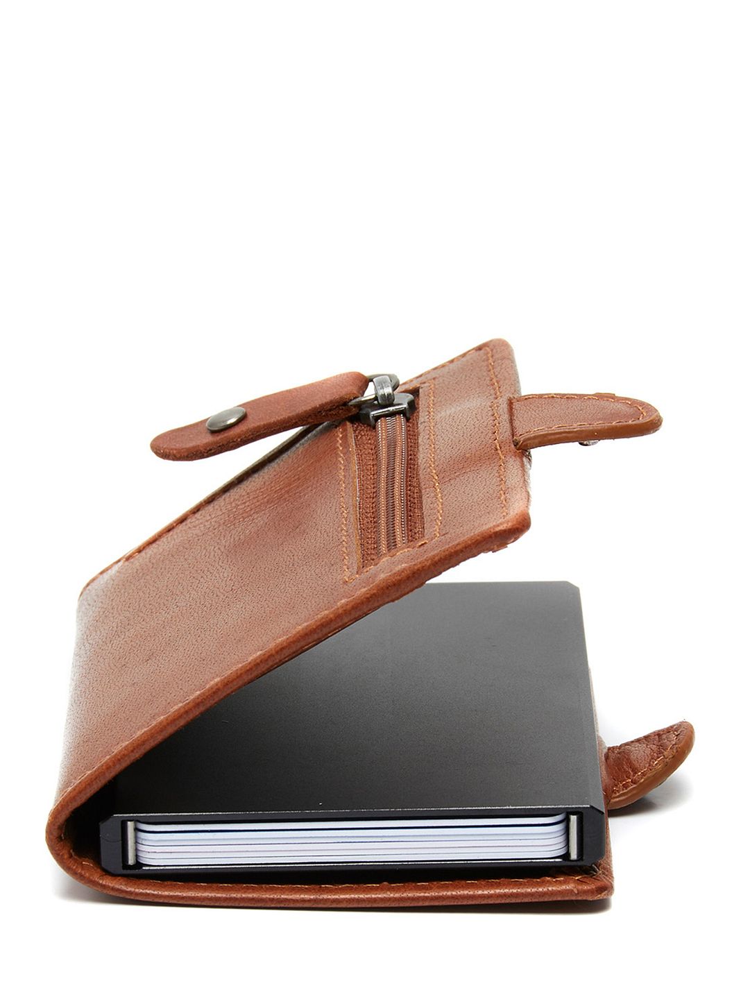 The Chesterfield Brand Baldwin Custodia per carta di credito Protezione RFID Vera Pelle 6.5 cm
