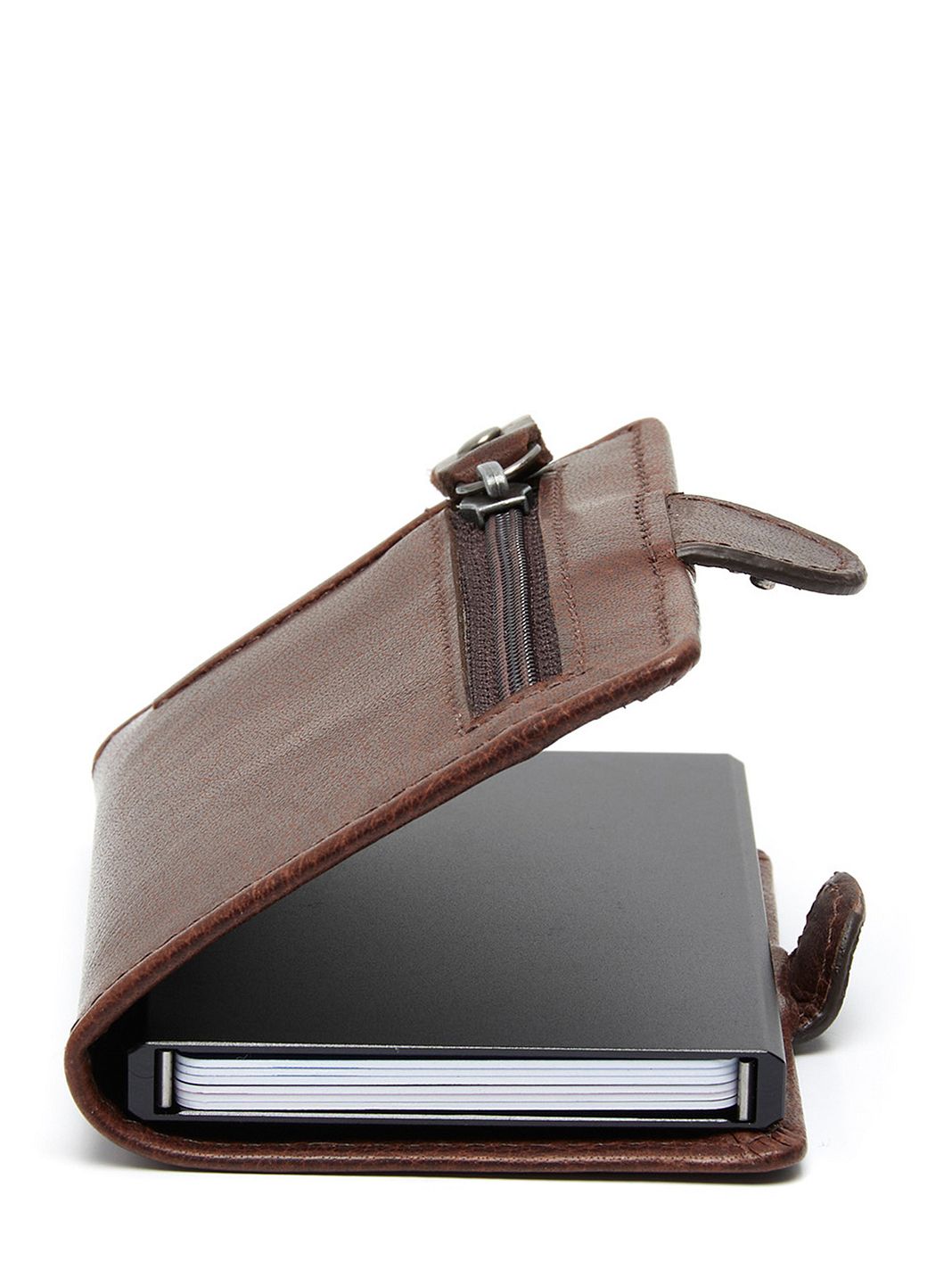 The Chesterfield Brand Baldwin Custodia per carta di credito Protezione RFID Vera Pelle 6.5 cm