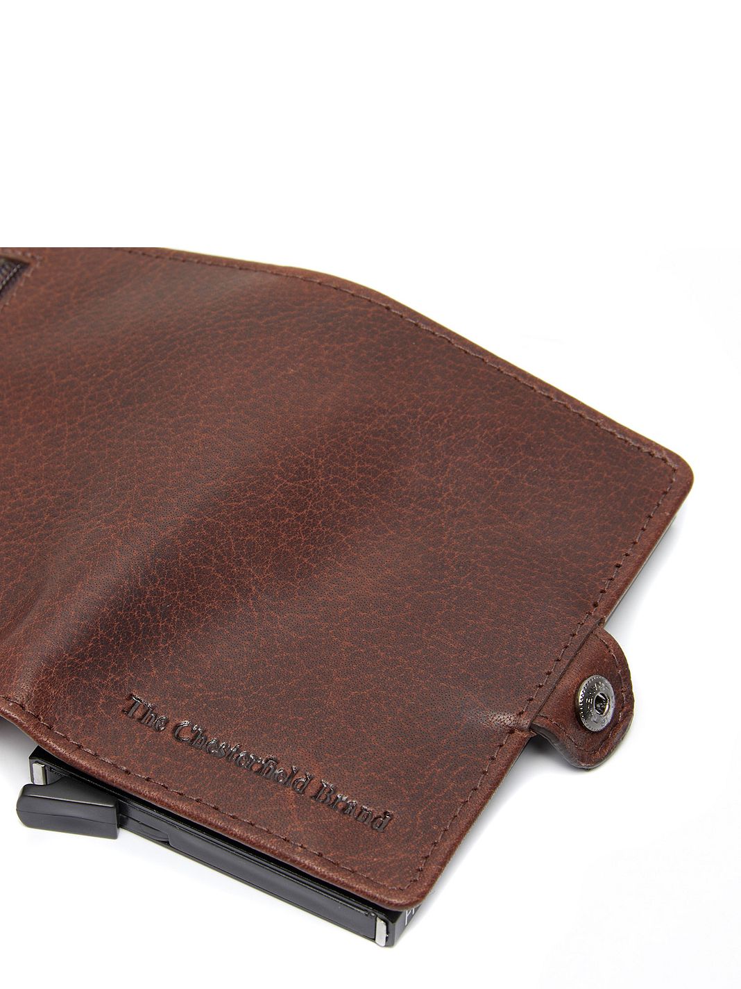 The Chesterfield Brand Baldwin Custodia per carta di credito Protezione RFID Vera Pelle 6.5 cm