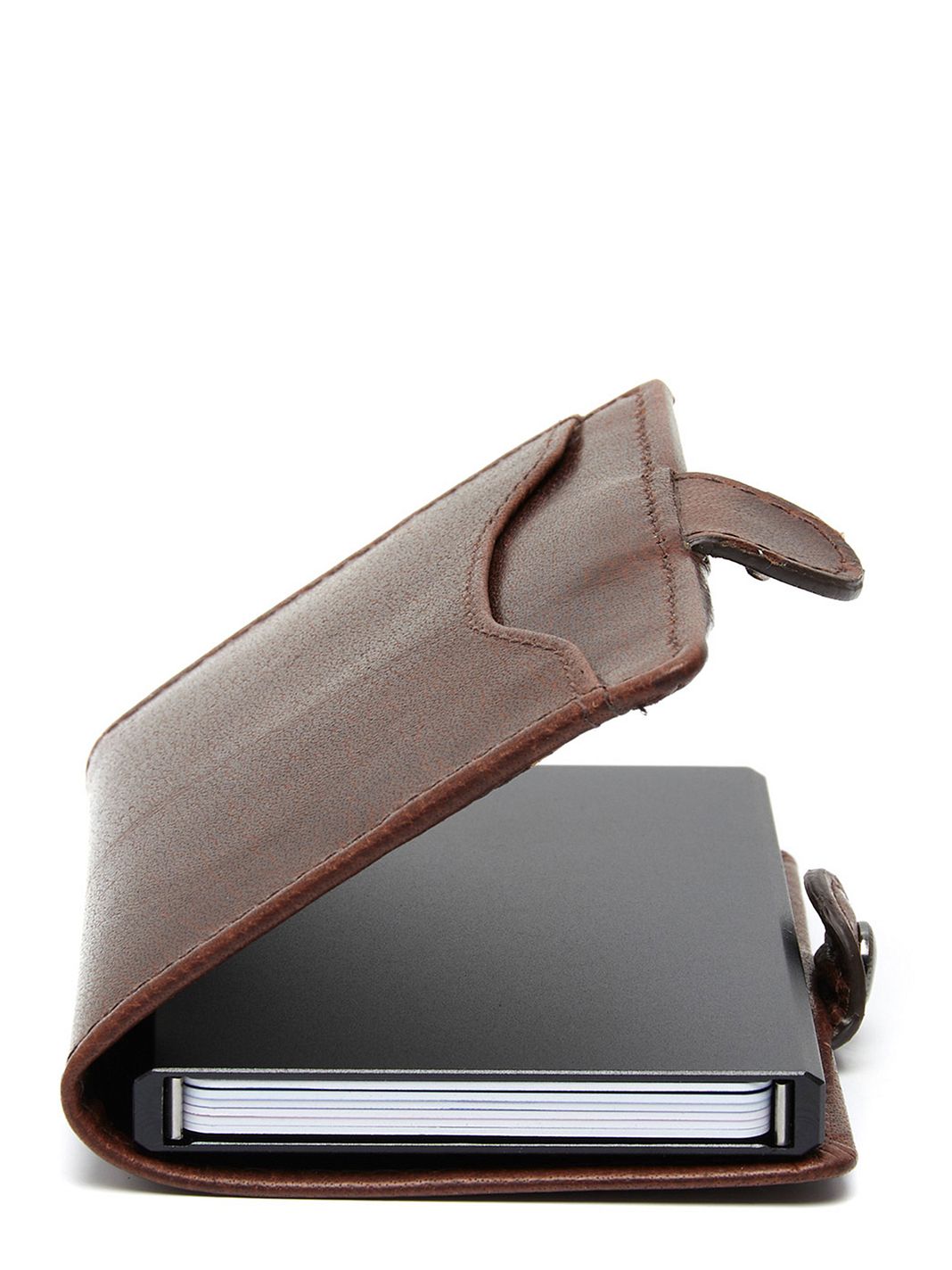 The Chesterfield Brand Albury Custodia per carta di credito Protezione RFID Vera Pelle 7 cm