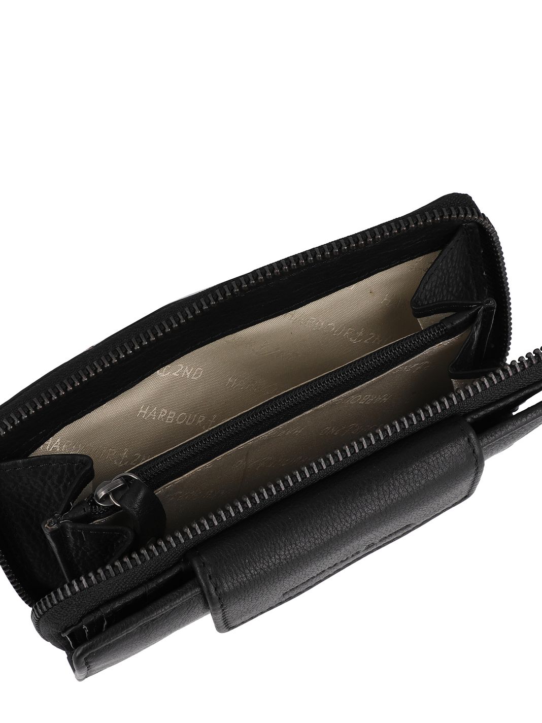 Harbour 2nd Belana Portafoglio Protezione RFID Vera Pelle 16 cm