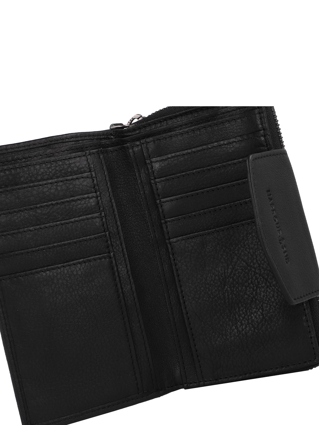 Harbour 2nd Belana Portafoglio Protezione RFID Vera Pelle 16 cm