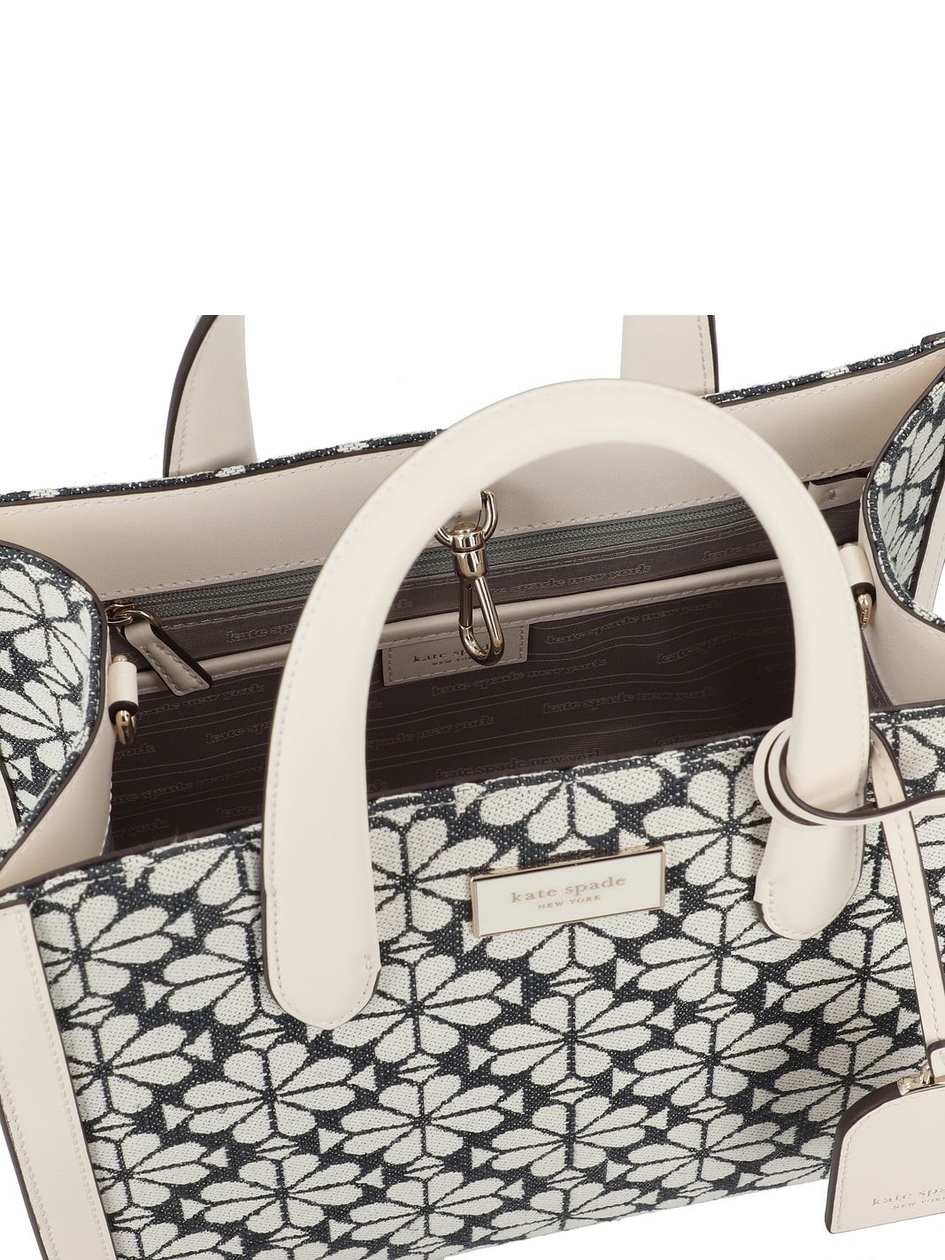 Kate Spade New York Spade Flower Jacquard Borsetta 26 cm Kate Spade New York Spade Flower Jacquard Borsetta 26 cm