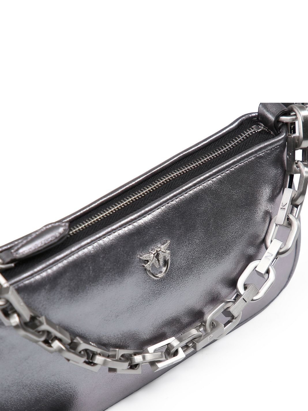 PINKO Half Moon Borsetta Vera Pelle 23 cm PINKO Half Moon Borsetta Vera Pelle 23 cm