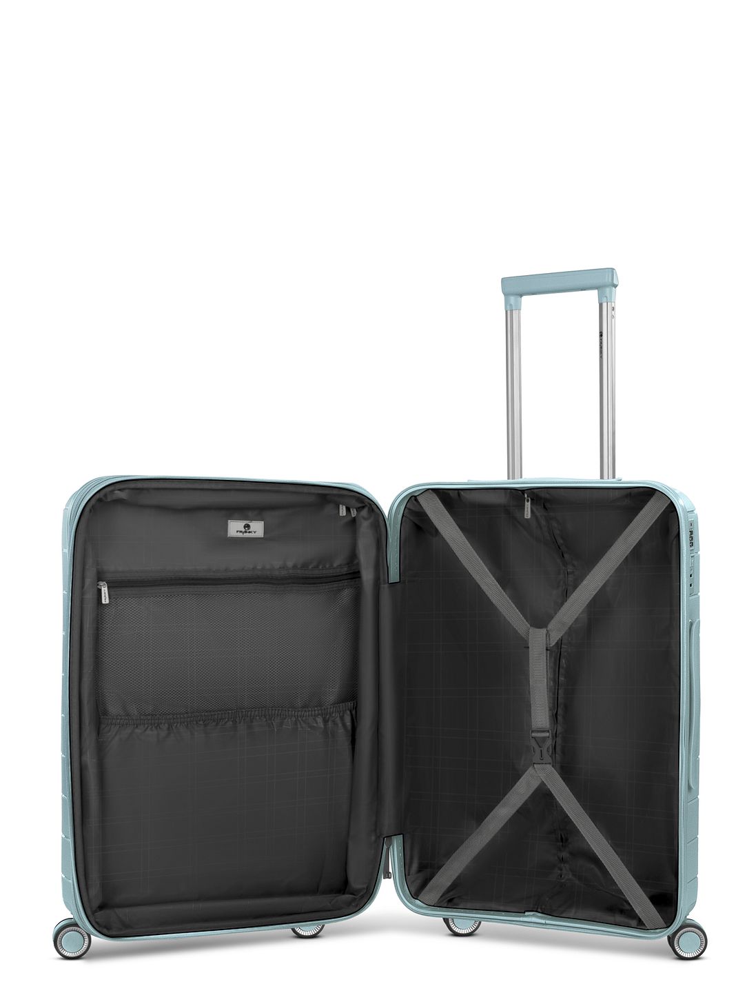 Franky London 4 ruedas Trolley M 65 cm Con asa expansible Franky London 4 ruedas Trolley M 65 cm Con asa expansible