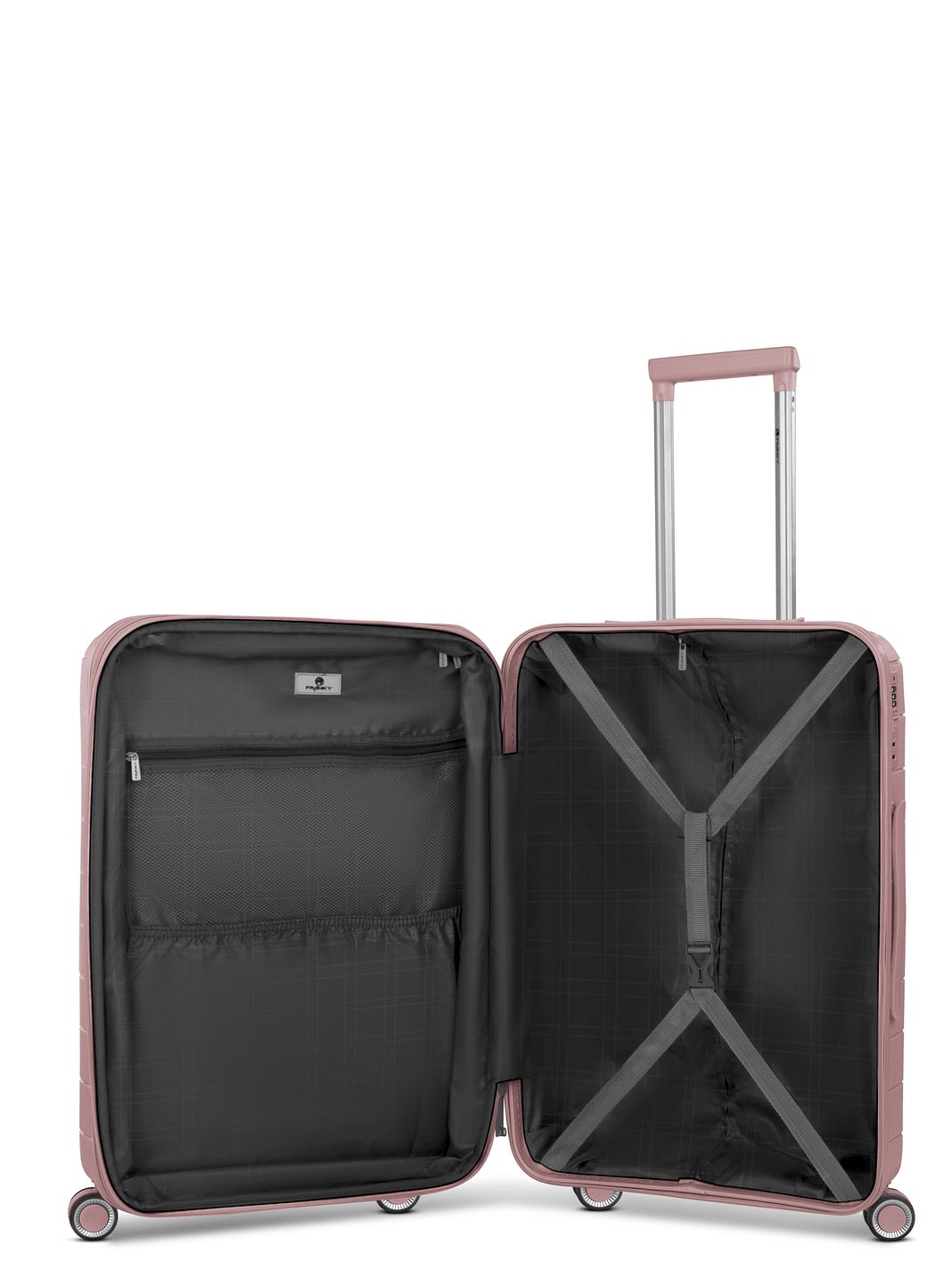 Franky London 4 ruedas Trolley M 65 cm Con asa expansible Franky London 4 ruedas Trolley M 65 cm Con asa expansible