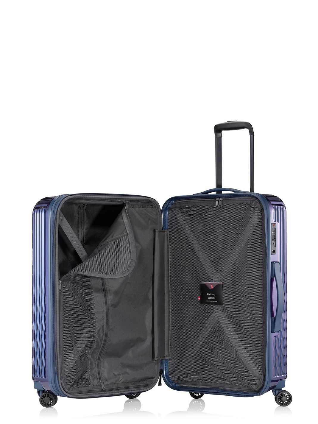 Pack Easy Flow 4 ruote Carrello M 66 cm espandibile Pack Easy Flow 4 ruote Carrello M 66 cm espandibile