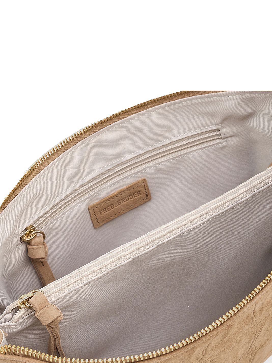 FredsBruder Velvet Wild Borsa a tracolla Vera Pelle 28 cm FredsBruder Velvet Wild Borsa a tracolla Vera Pelle 28 cm